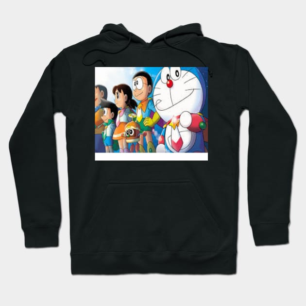 Doraemon Hoodies for kids Hoodie by mondir